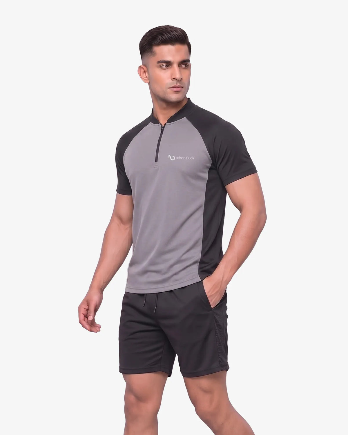 Eddy Men's Quarter Zip Casual Shirt for Everyday Wear