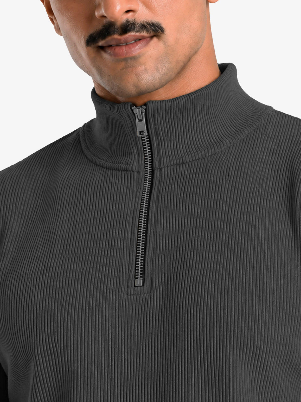 Jasper Men's Quarter Zip Pullover Sweater Regular Fit Casual Wear