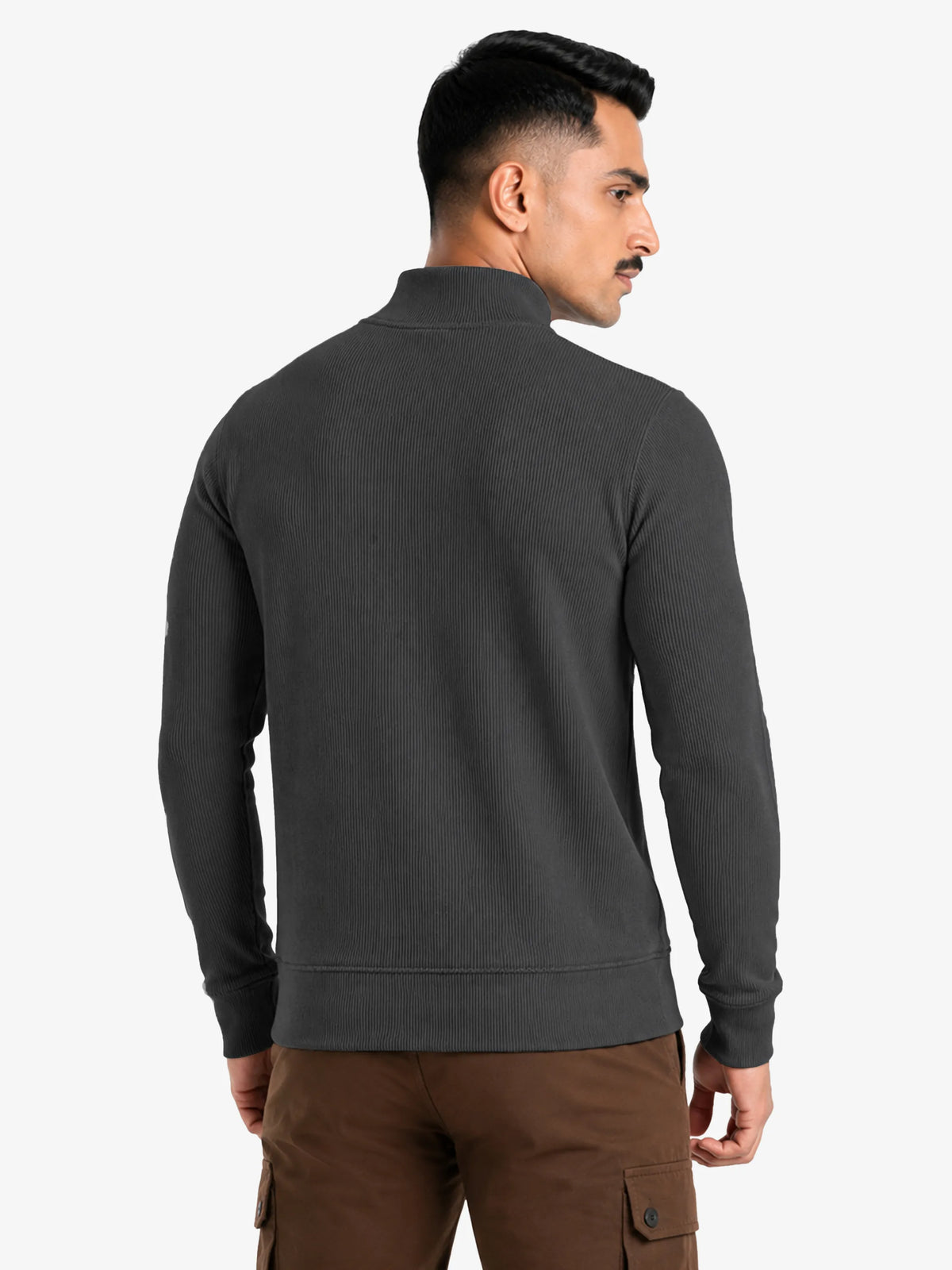 Jasper Men's Quarter Zip Pullover Sweater Regular Fit Casual Wear