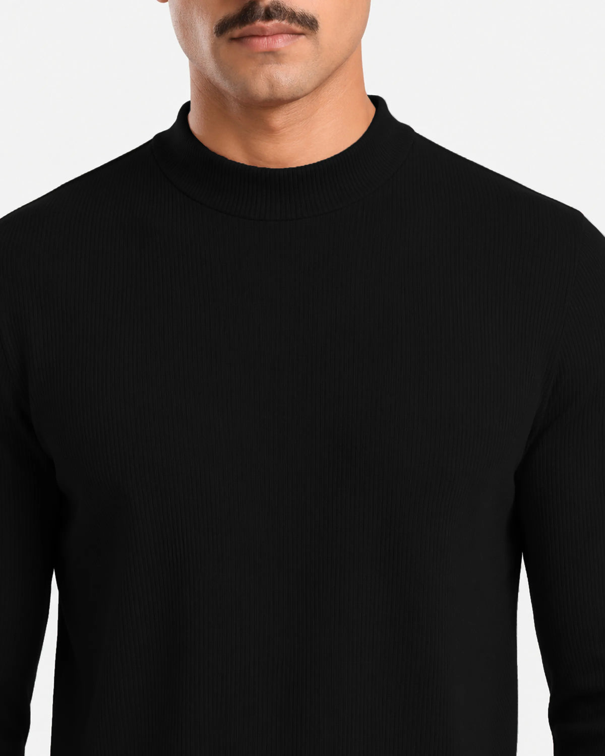 Jack Slim Fit Ribbed mock neck Sweater