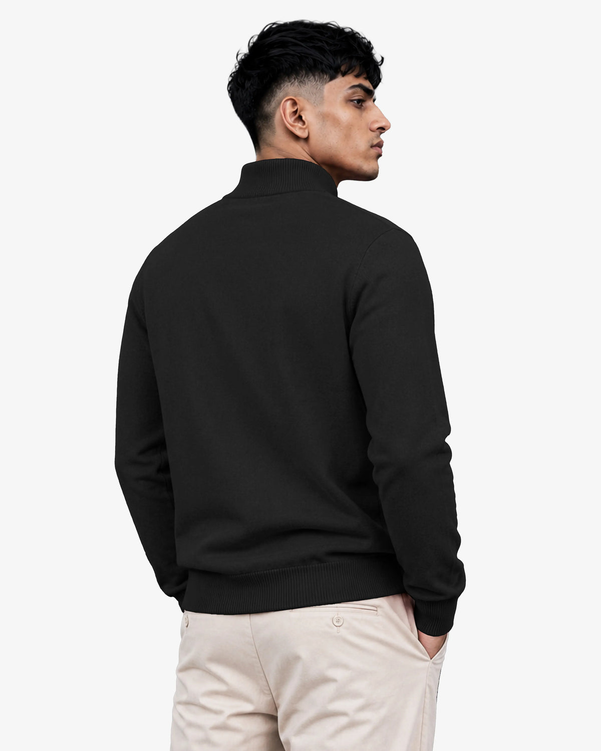 Noah Men's Quarter Zipper Pullover Sweater Regular Fit