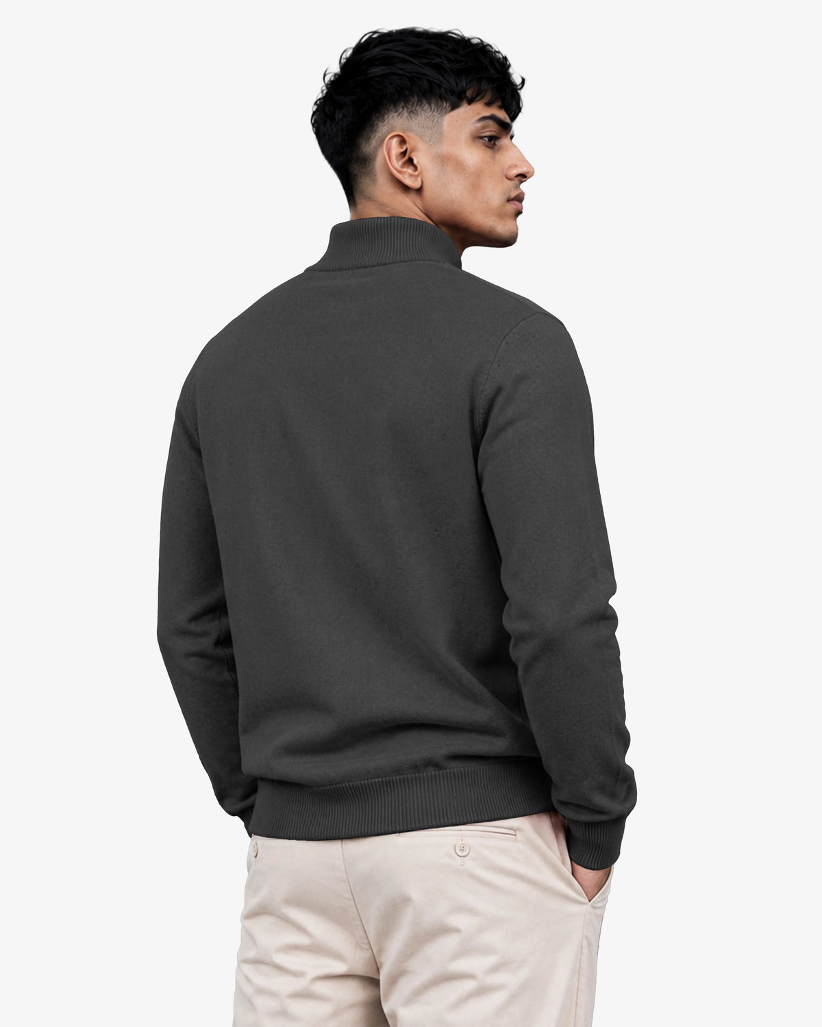 Noah Men's Quarter Zipper Pullover Sweater Regular Fit