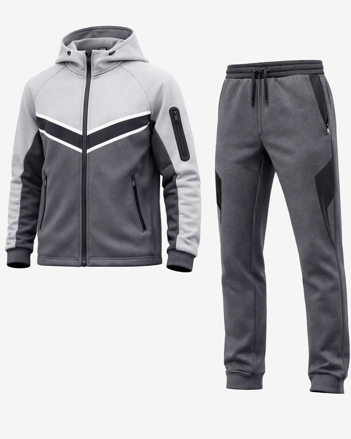 Active Pro Men Tracksuits Two Piece Athletic Set