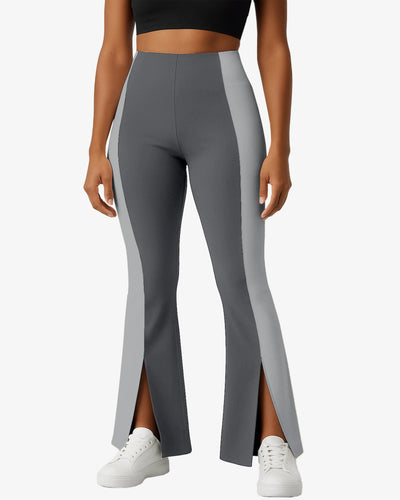 Bliss Grey Stripe Sportswear Leggings