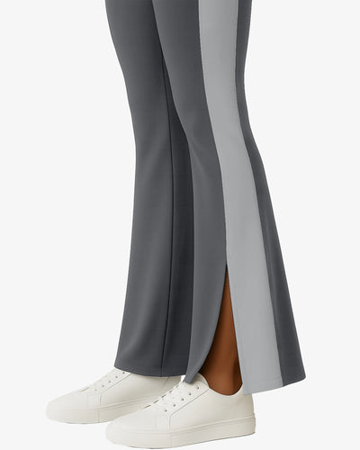 Bliss Grey Stripe Sportswear Leggings