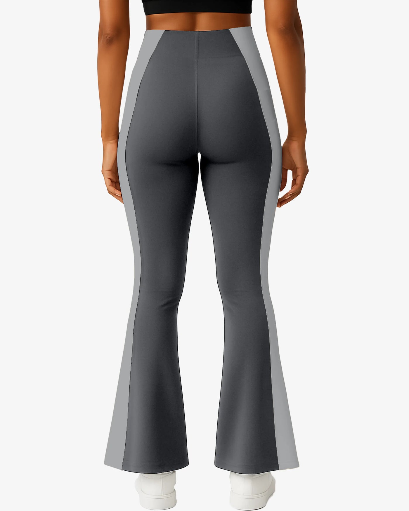 Bliss Grey Stripe Sportswear Leggings