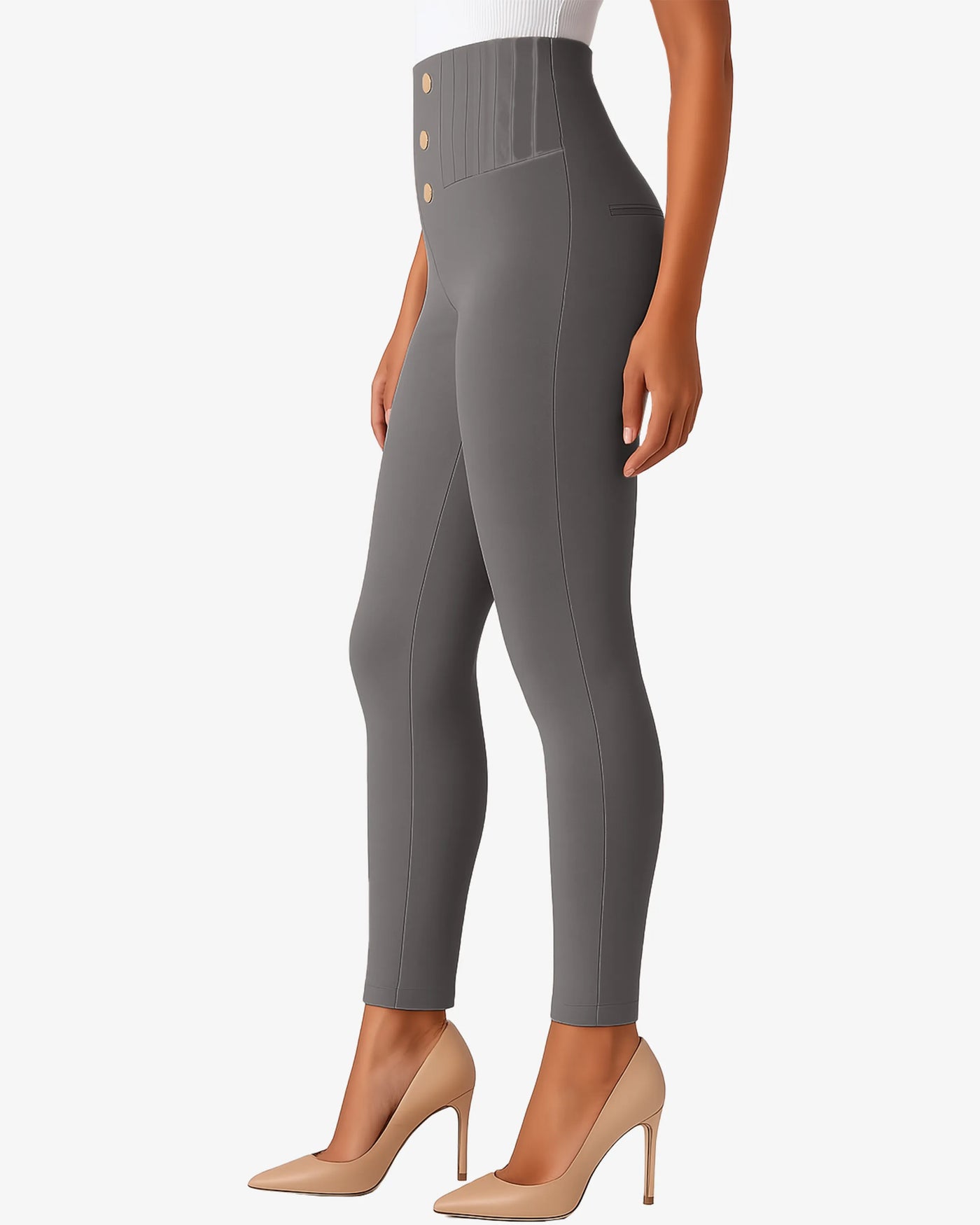 Glitter High-Waist Active Leggings