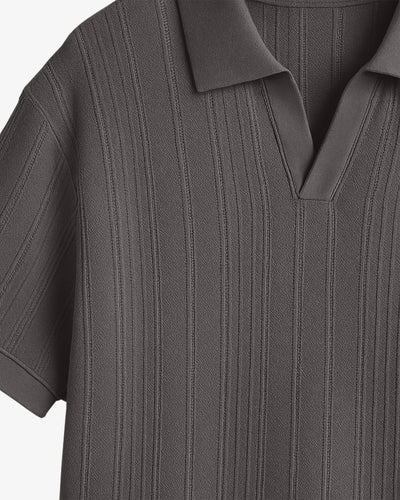 Slate Cuban Collar Shirt