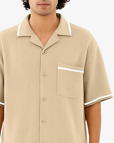 Loom Teal Polo Shirt For Men