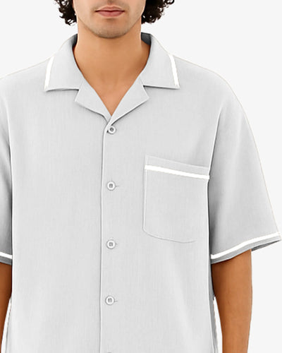 Loom Teal Polo Shirt For Men