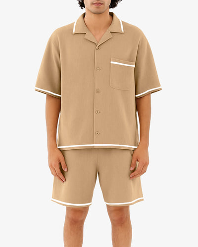 Loom Teal Polo Shirt For Men