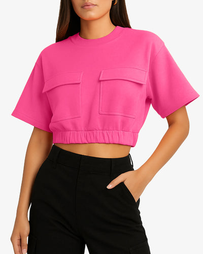 Bubbles Summer Crop Top
