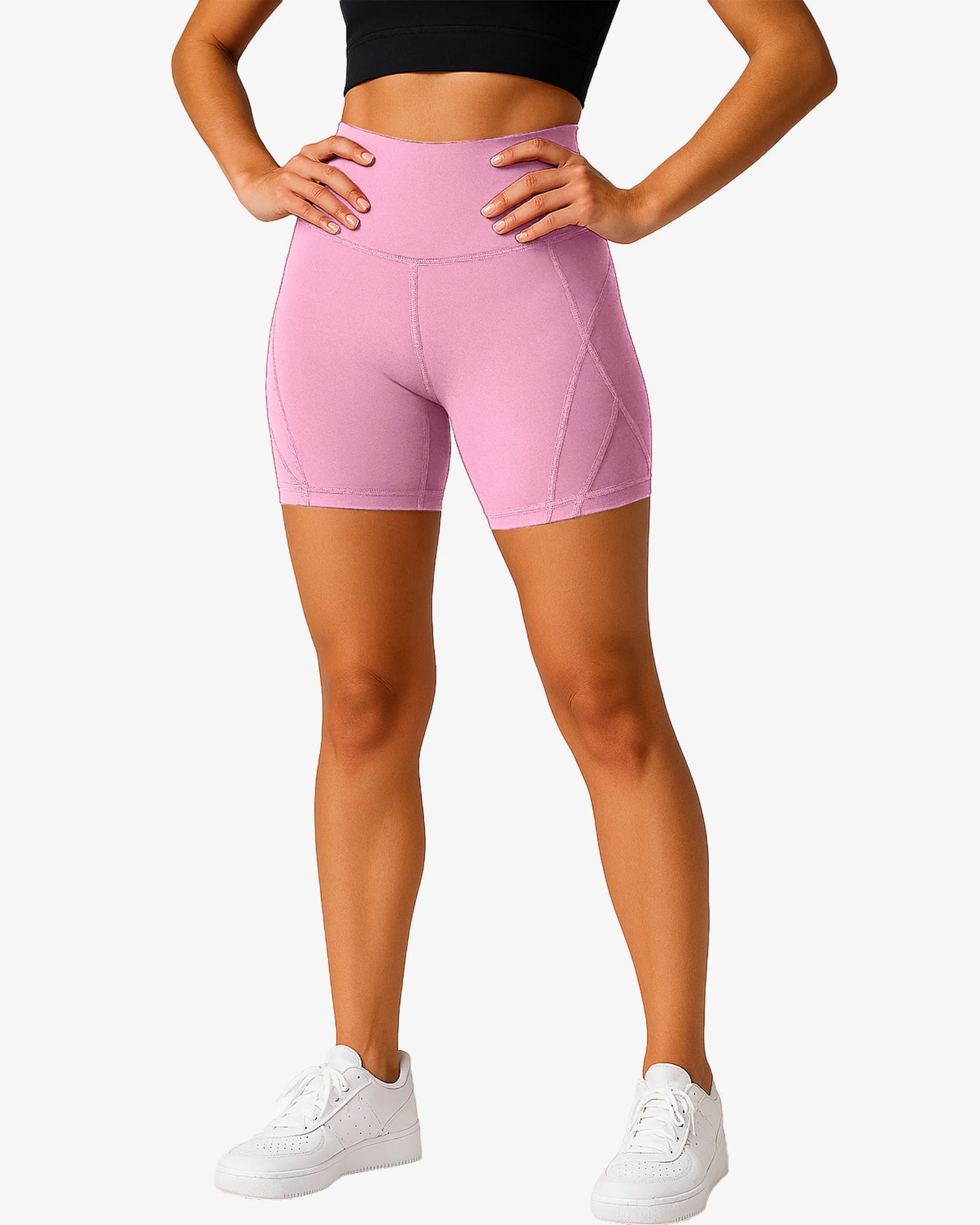 Trinity Women’s Fitness Shorts With Pockets