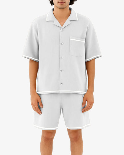 Loom Teal Polo Shirt For Men