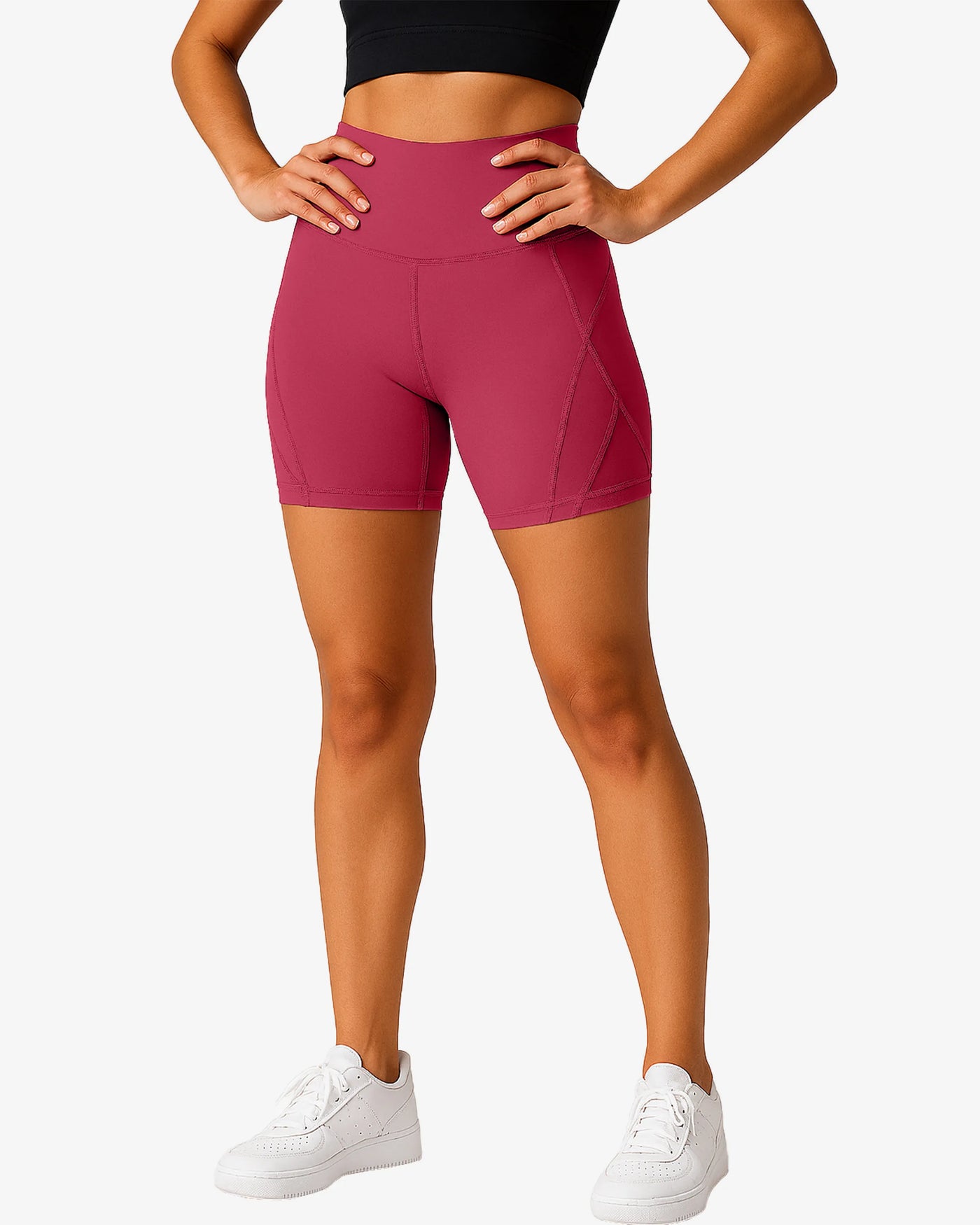 Trinity Women’s Fitness Shorts With Pockets