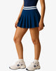 navy blue & white stripe
