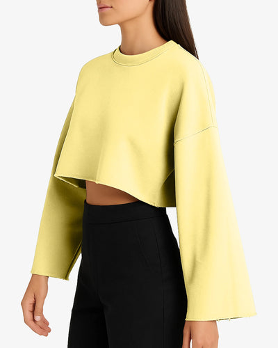 Daisy Oversize Cropped Top