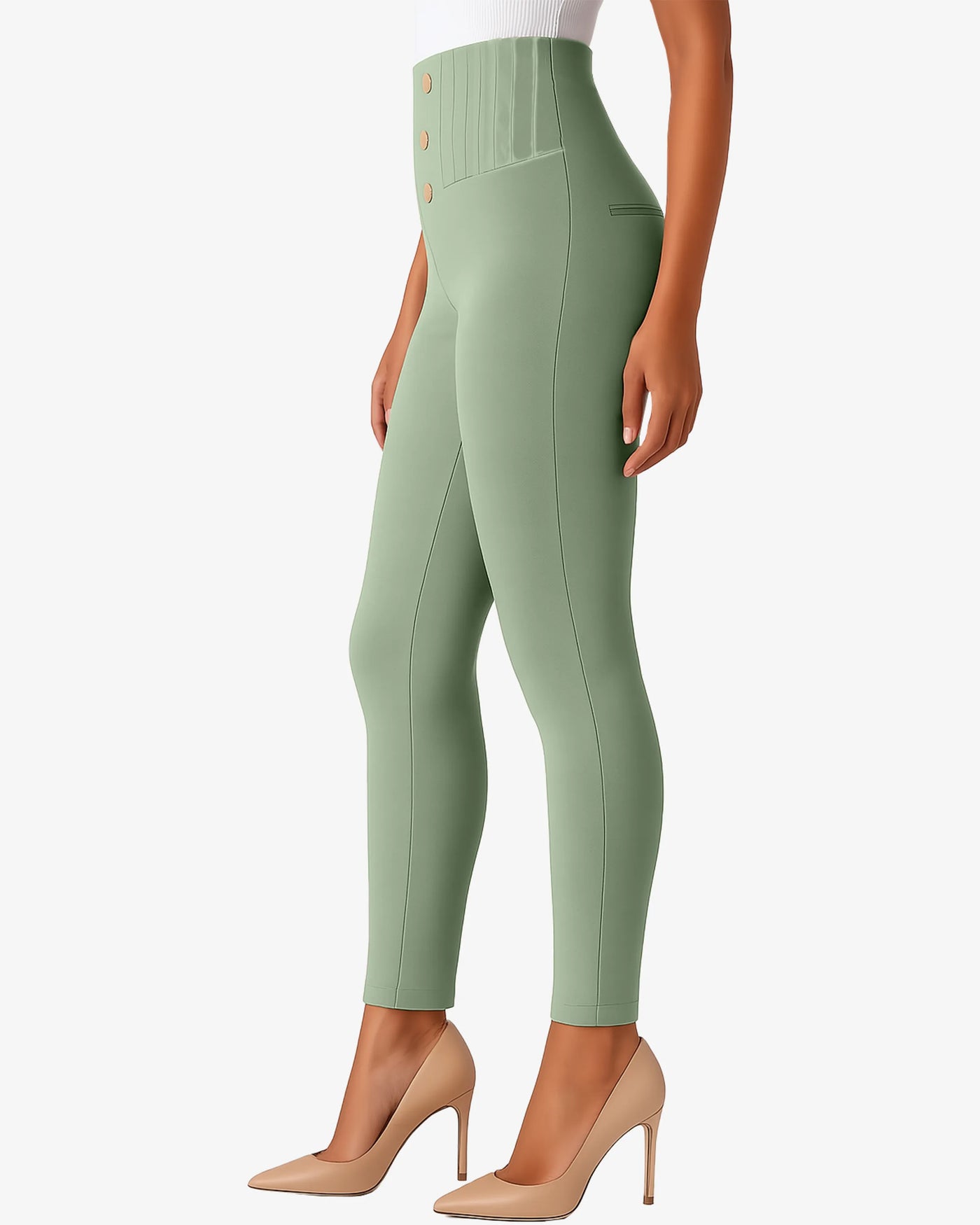 Glitter High-Waist Active Leggings