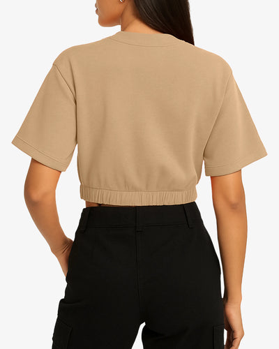 Bubbles Summer Crop Top