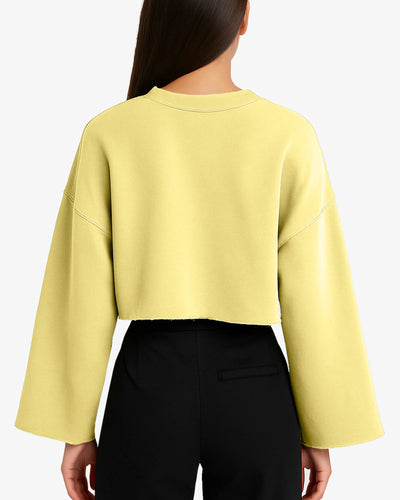 Daisy Oversize Cropped Top