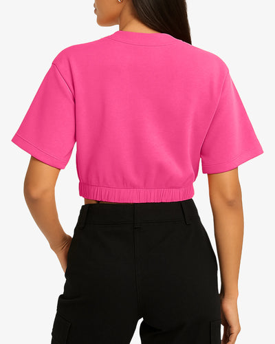 Bubbles Summer Crop Top