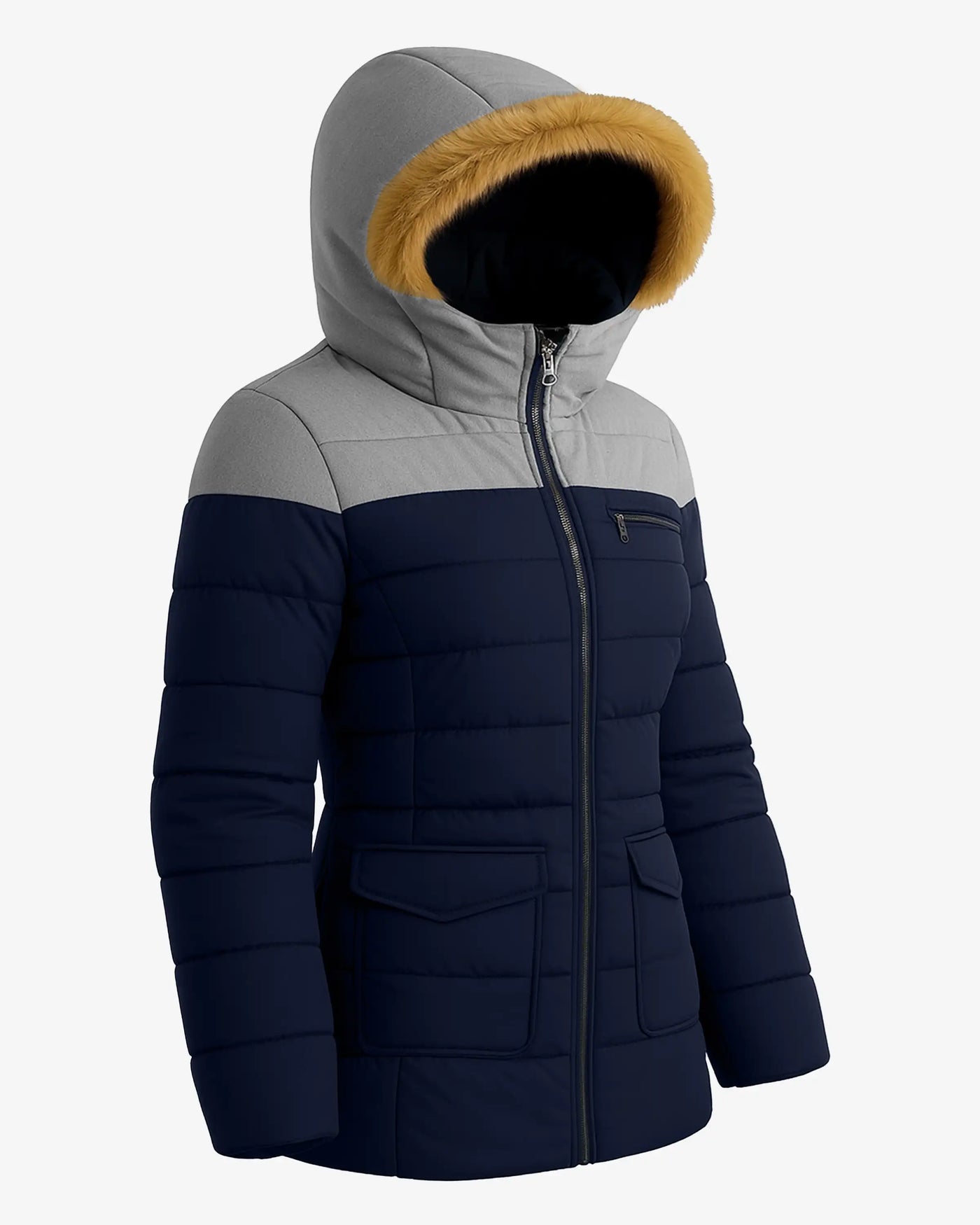 Alpine Fur Trim Jacket