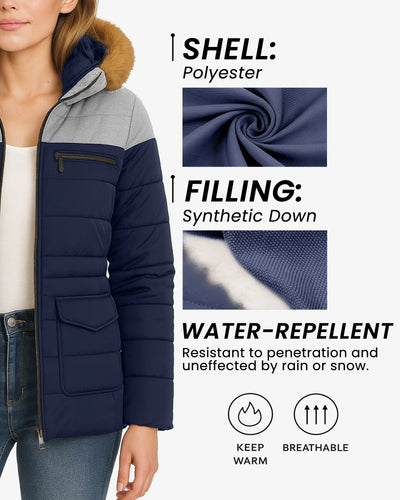 Alpine Fur Trim Jacket