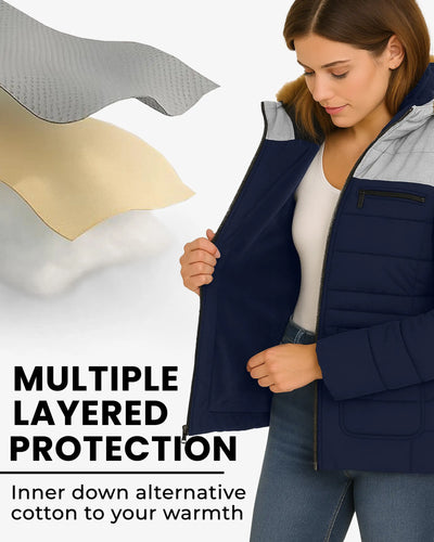 Alpine Fur Trim Jacket