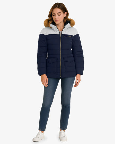 Alpine Fur Trim Jacket