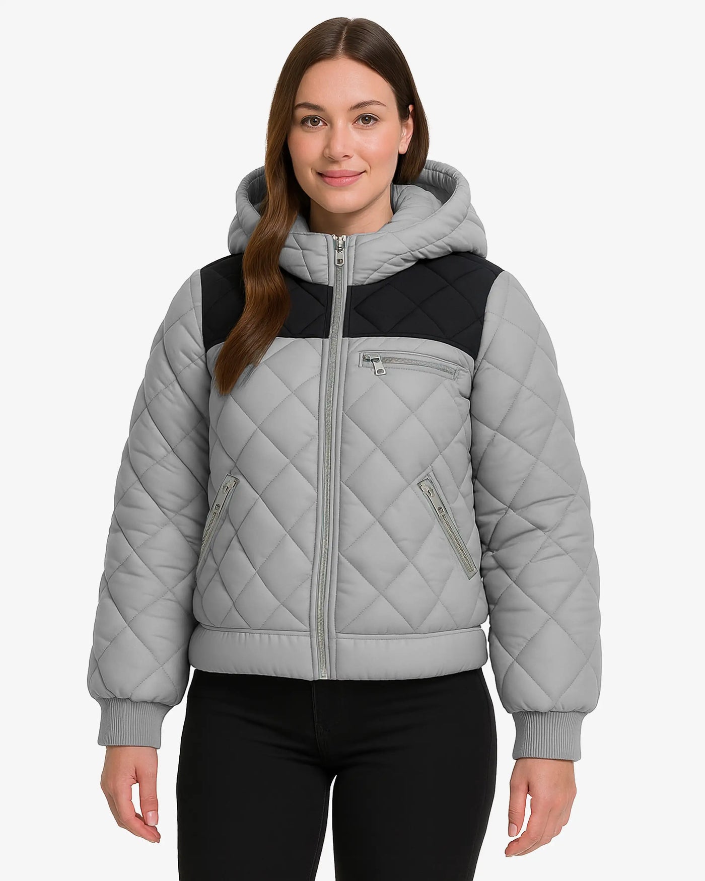Blizzard Quilted Hooded Puffer Jacket