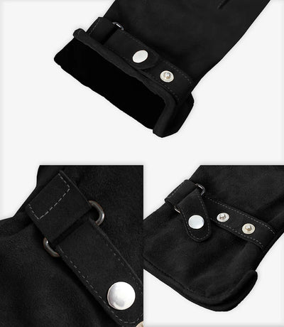 Buck Leather Gloves For Men