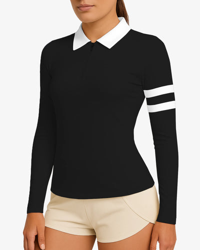 Caelis Long Sleeve Polo