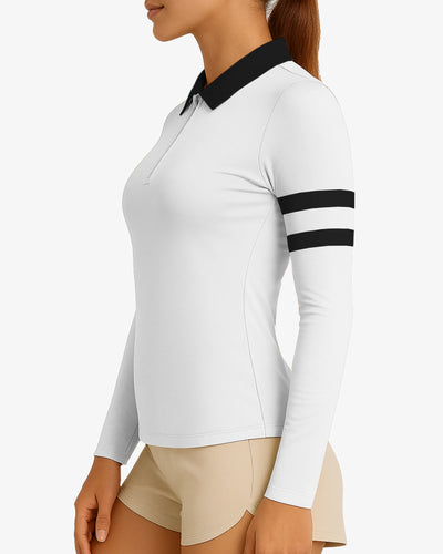 Caelis Long Sleeve Polo