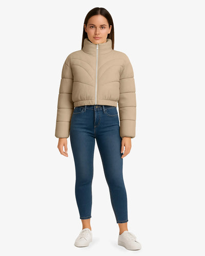 Cloud Crop Crop Cloud Puffer Jacket