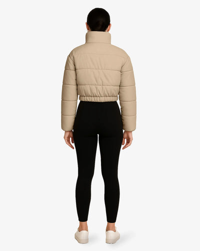Cloud Crop Crop Cloud Puffer Jacket