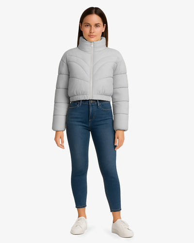 Cloud Crop Crop Cloud Puffer Jacket