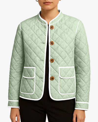 Crystael Button-UP Padded Jacket