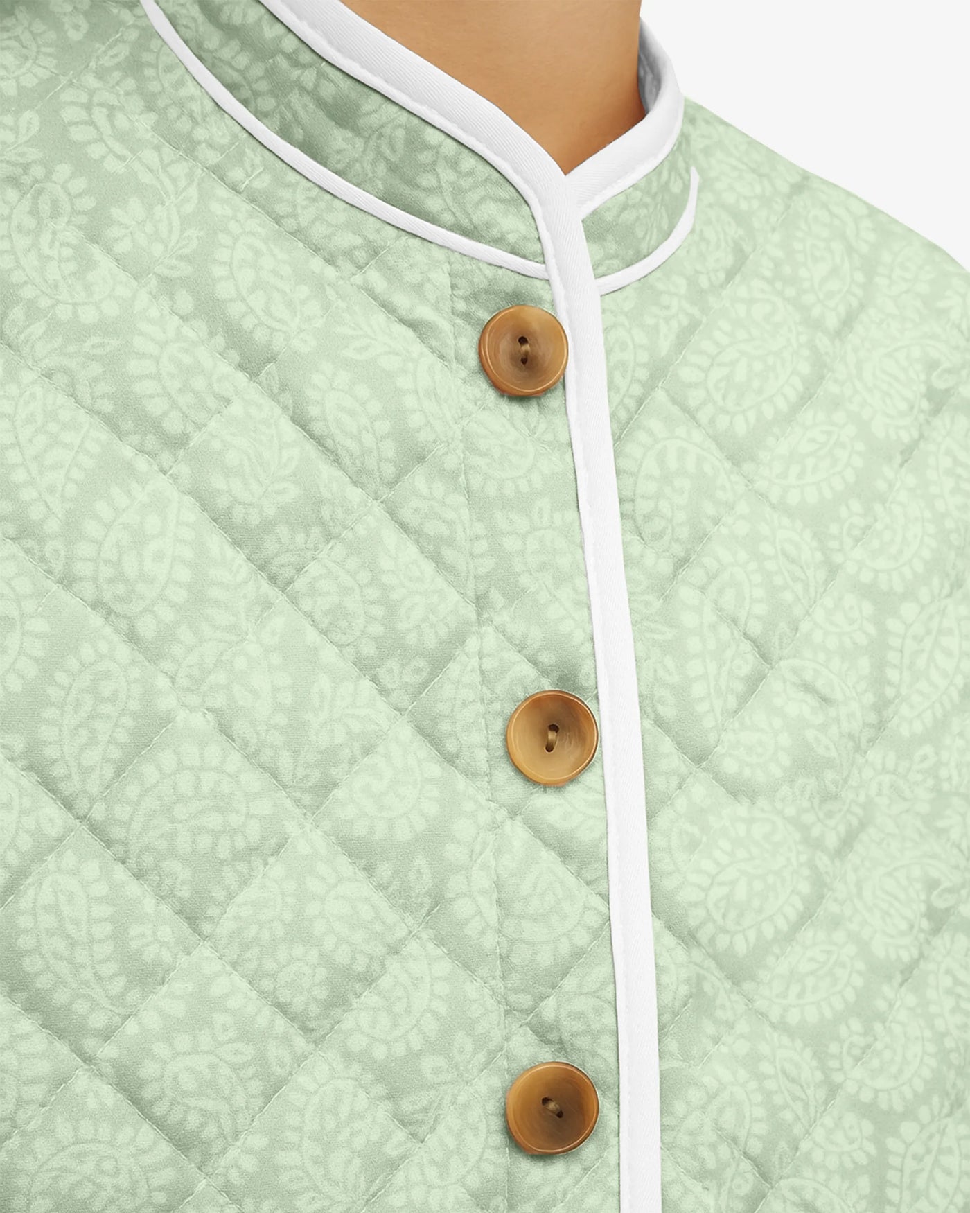 Crystael Button-UP Padded Jacket