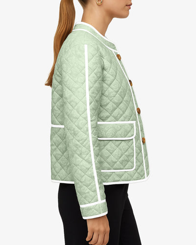 Crystael Button-UP Padded Jacket