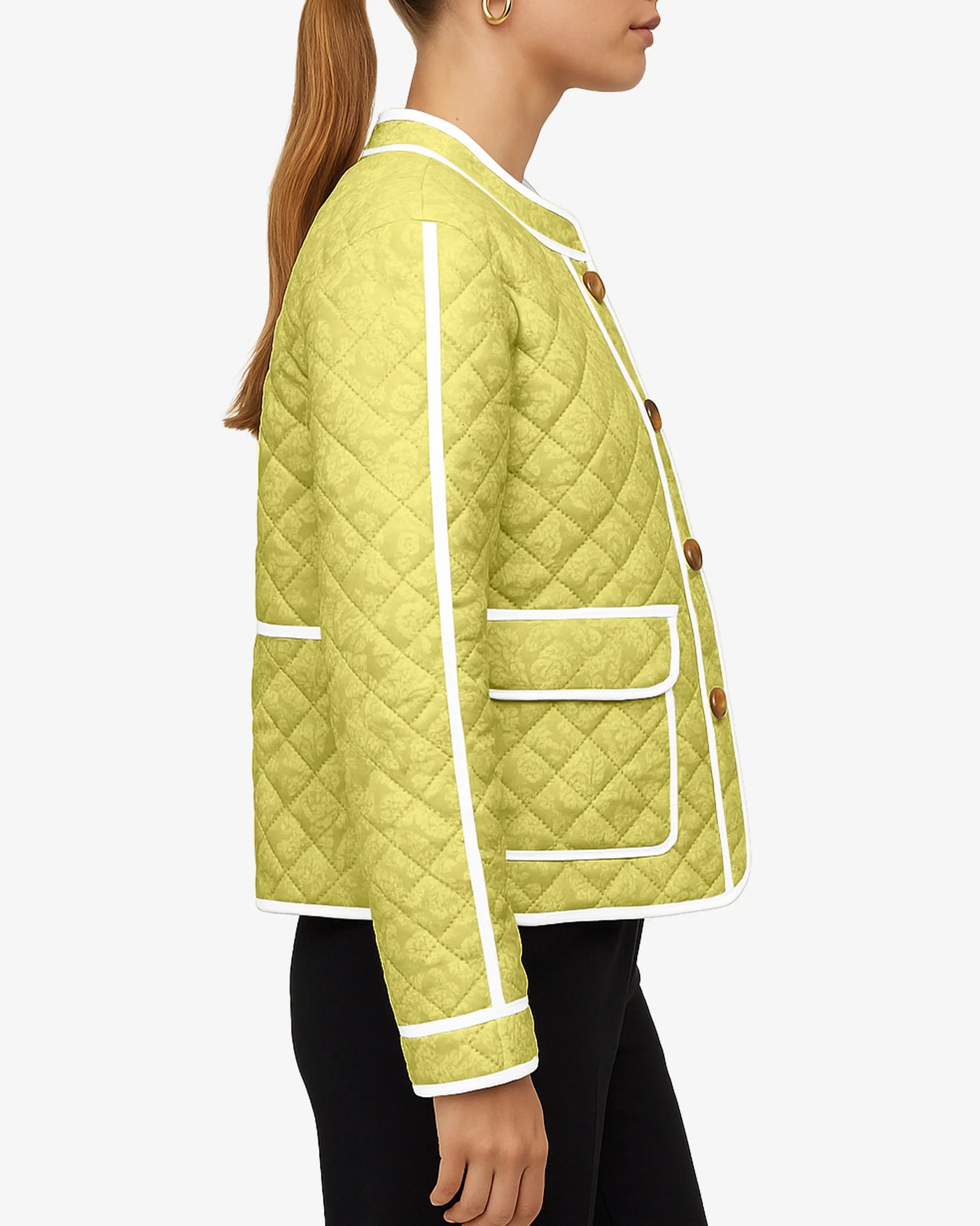 Crystael Button-UP Padded Jacket