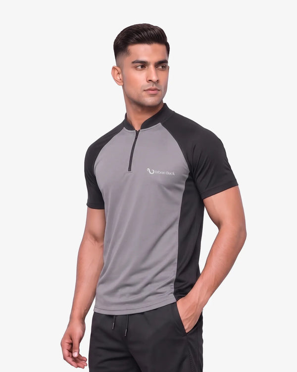Eddy Men's Quarter Zip Casual Shirt for Everyday Wear