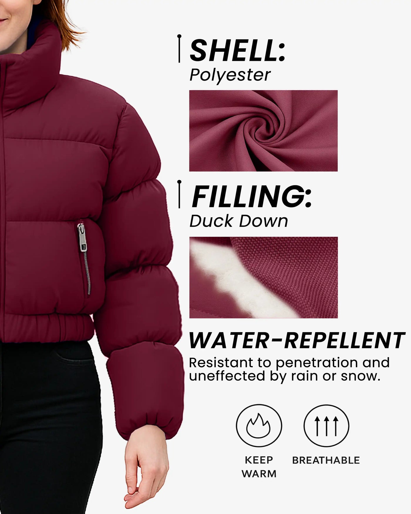 Edge Short Puffer Jacket