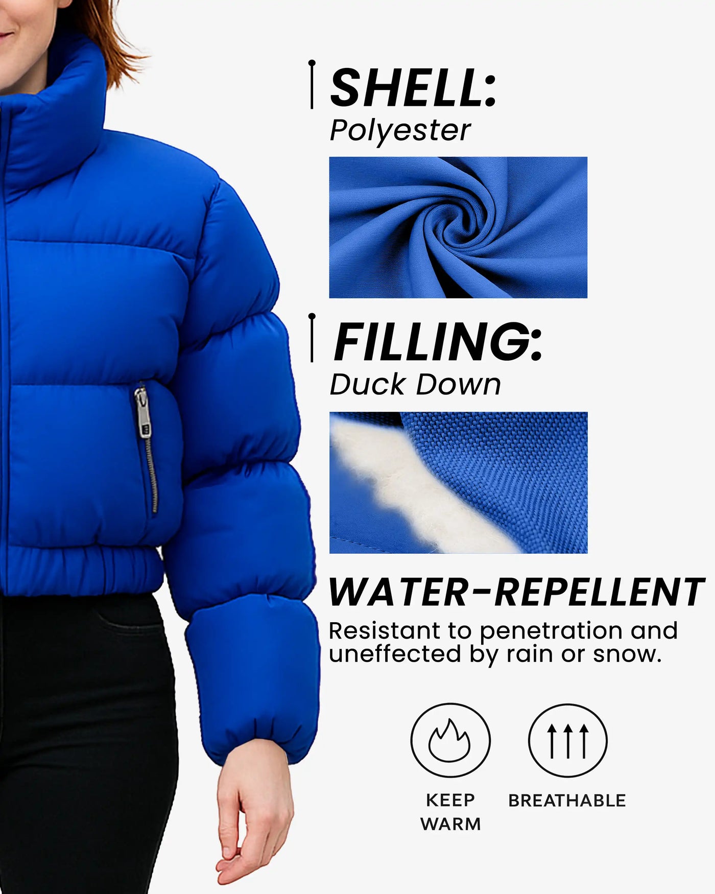 Edge Short Puffer Jacket