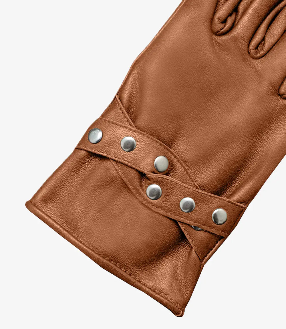 Esphine Women’s Winter Leather Gloves