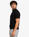 Flex Mock Neck T Shirt Slim Fit Stretch Casual Everyday Wear