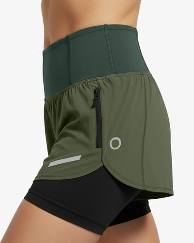 Flexi High Rise Running Shorts