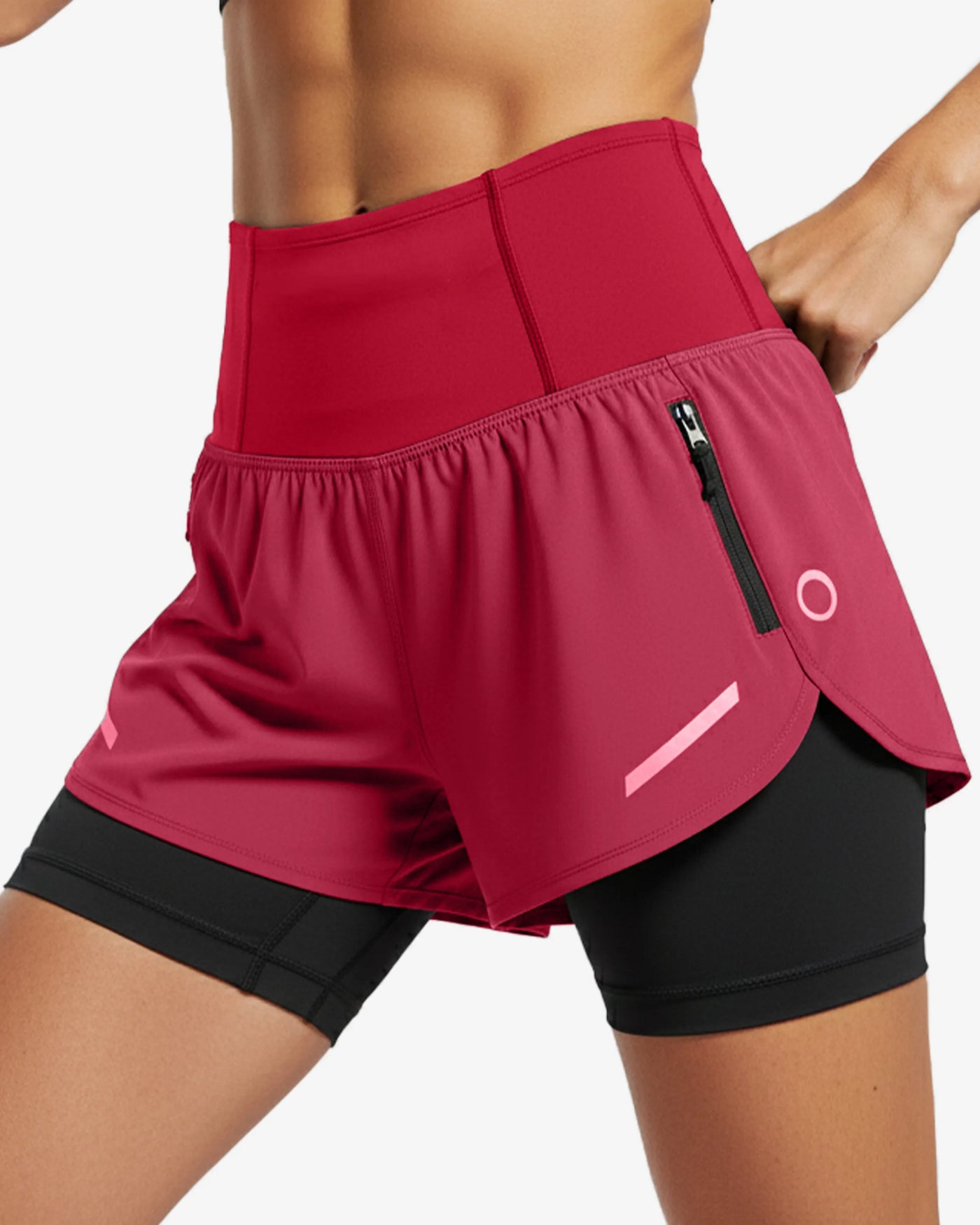Flexi High Rise Running Shorts