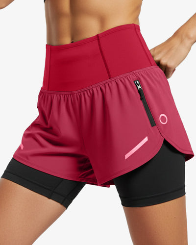Flexi High Rise Running Shorts