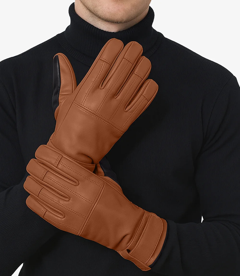 Garner Leather Work Gloves For Men