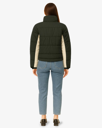 Glacier Women’s Quilted Sherpa Jacket